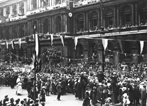 Victory parade celebrations on Peace Day, 19th July 1919