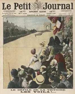 Cheer Prints: Victory Parade, Paris