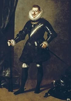 VIDAL, Pedro Antonio. Portrait of Philip III