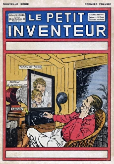 Images Dated 12th October 2016: Videophone or skyping imagined, 1927