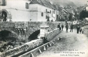 Aran Gallery: Vielha e Mijaran, Spain - Bridge over the River Negro