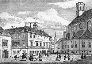Alte Prints: Vienna / Alte Landhaus