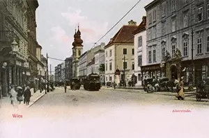 Vienna, Austria - Alserstasse