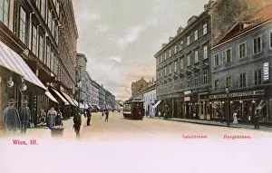 Vienna, Austria - Landstrasse and Hauptstrasse