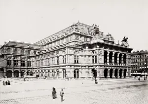 The Vienna State Operaopera house in Vienna, Austria