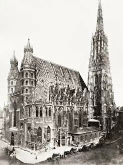 Archdiocese Gallery: Vienna, Stefansdom, St. Stephens cathedral, Austria
