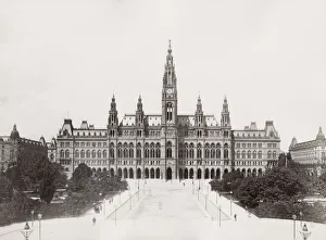 Vienna, Wien, Austria Rathaus or City Hall
