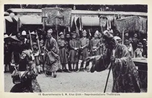 40th Prints: Vietnam - 40th Birthday Celebrations for Emperor Khai Dinh