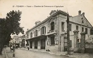 Tonkin Prints: Vietnam - Hanoi - Chamber of Commerce and Agriculture