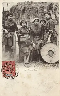 Tonkin Prints: Vietnam, Hanoi - Phu Tho Women