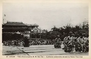 Vietnam - Hue - Investiture feast / festival of King Bao Dai