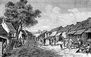 Vietnam / Hue Street 1870