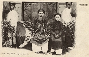 Images Dated 16th May 2012: Vietnam - Lang-Son Province Headman