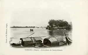 Vietnam Prints: Vietnam - Saigon - The Chinese Creek ( Arroyo Chinois )