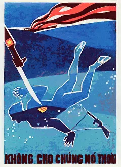 Pass Prints: Vietnam War - Patriotic Poster