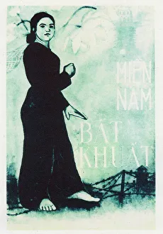 Fierce Collection: Vietnam War - Patriotic Poster - Indomitable Vietnam
