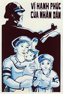 Supported Prints: Vietnamese Patriotic Poster