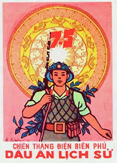Vietnamese Patriotic Poster