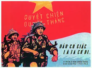 Vietnamese Patriotic Poster