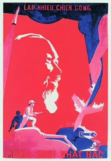 Vietnamese Patriotic Poster