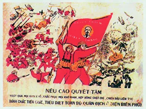 Vietnamese Patriotic Poster