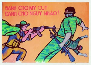 Vietnamese Patriotic Poster