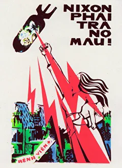 Vietnamese Patriotic Poster