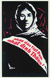 Vietnamese Patriotic Poster