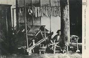 Spin Gallery: Vietnamese Silk Weaver - Loom