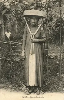 Tassles Prints: Vietnamese Woman - Saigon, Vietnam