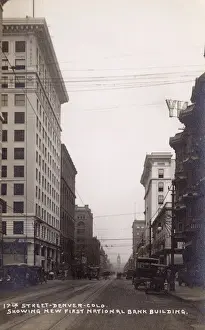 View of 17th Street, Denver, Colorado, USA