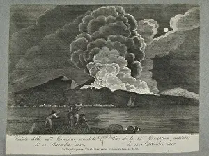 Dynamic Prints: View of the 34th eruption - September 1810