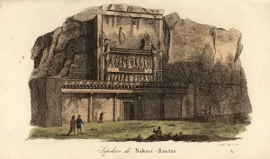 Reale Gallery: View of the ancient necropolis of Naqsh-e Rostam