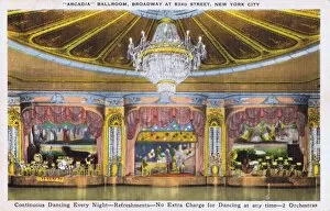 Restaurant Collection: A view of Arcadia Ballroom, New York