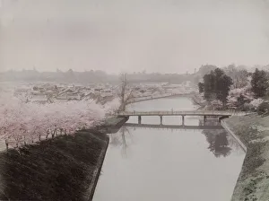 View of the Asakusa region of Tokyo, Japan
