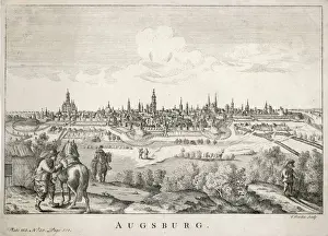 View of Augsburg, Germany