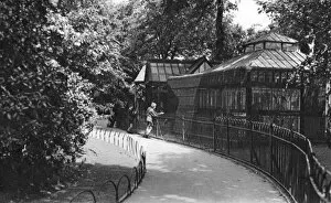 Arboretum Collection: View of the Aviary in the Arboretum, Derby