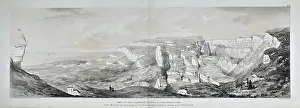 Fellow Prints: View of the Axmouth Landslip from Dowlands