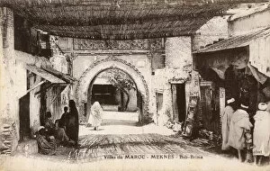 Images Dated 6th June 2017: View of Bab Brima (Gate), Meknes, Morocco