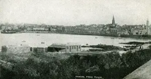 View of Bangor from Pickie, County Down, Northern Ireland