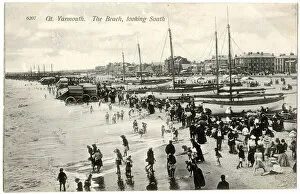 Anglia Gallery: View of the beach at Great Yarmouth, Norfolk