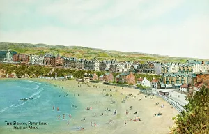 View of the beach, Port Erin, Isle of Man