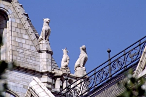 Detail view of beast designed by Alfred Waterhouse for The W Detail view of beast designed by Alfred Waterhouse for The W