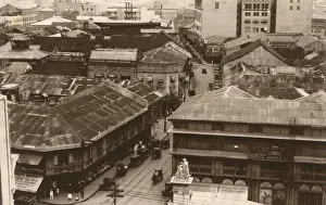 Tramlines Prints: View of Binondo, Manila, Philippines