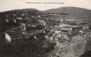 Hilltop Prints: View of Boghari (Boukhari), Algeria, North Africa