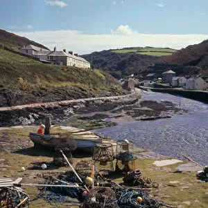 Nets Gallery: View of Boscastle, Cornwall