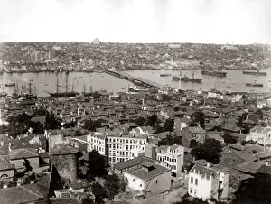 Bosphorous Prints: View of the Bosphorous, Constaninople, (Istanbul) Turkey