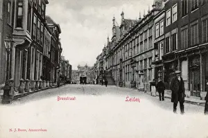 Leiden Prints: View of Breestraat, Leiden, Netherlands