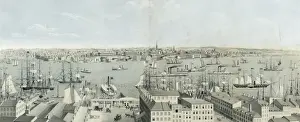 View of Brooklyn, L. I. from U. S. Hotel, New York