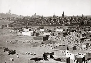 View of Cairo, Egypt, circa 1880s